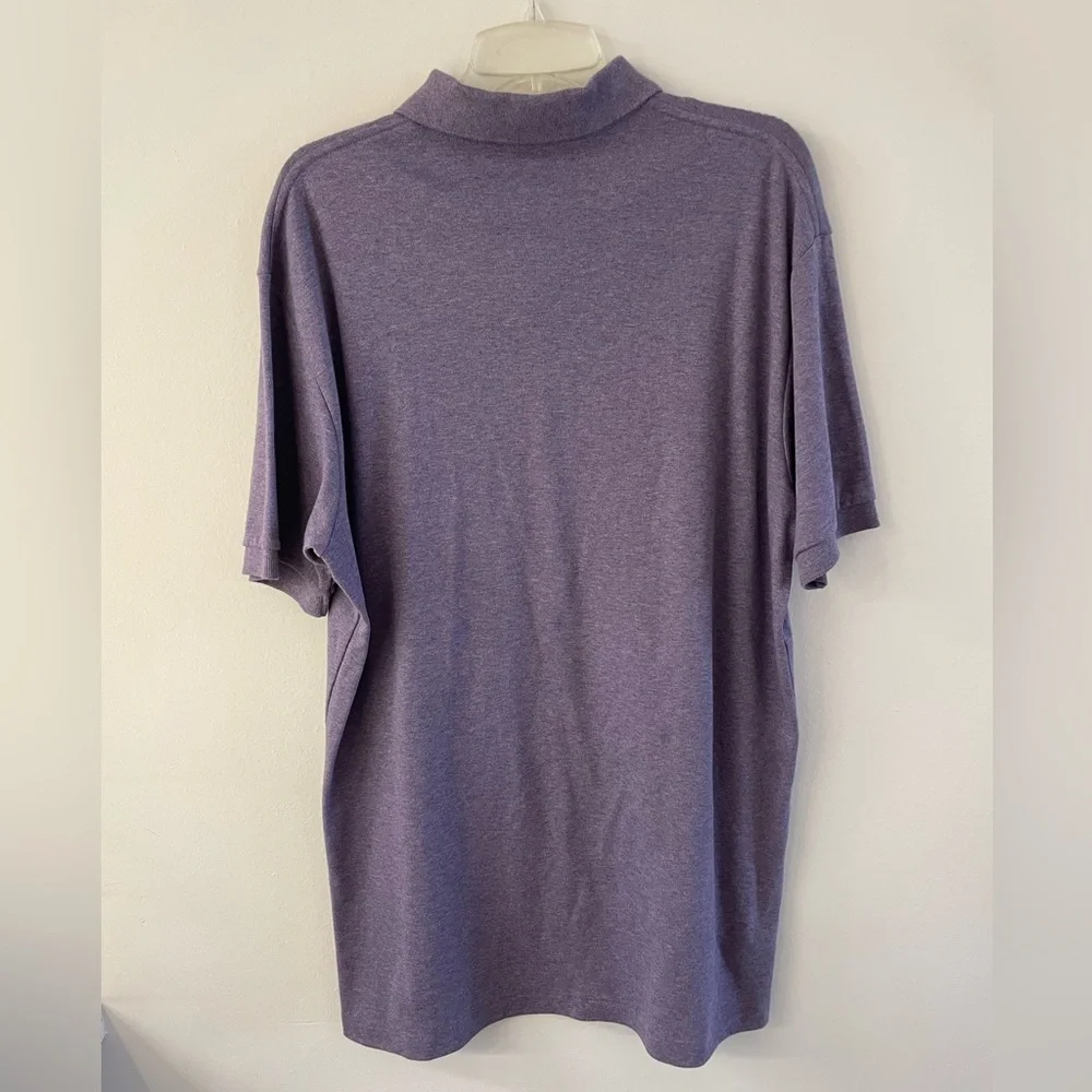 Polo Ralph Lauren purple polo size L